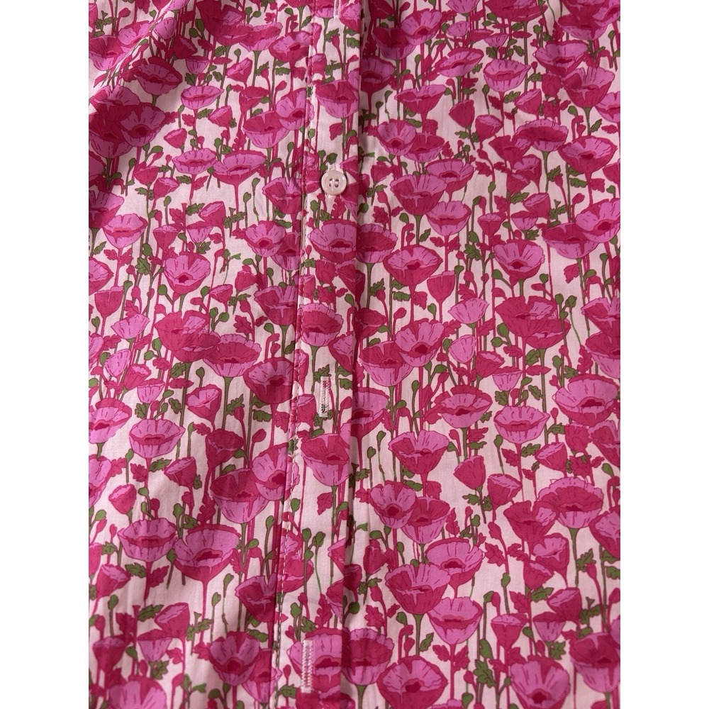 NWT HYACINTH HOUSE Louisa Maxi Dress Size XS Pink Poppies Floral Cottagecore - Picture 2 of 11